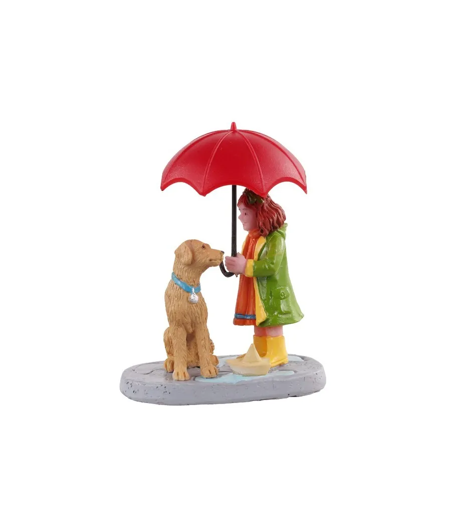 Condivisione dell'ombrello - Umbrella Sharing - Lemax 12023 - Il patio store