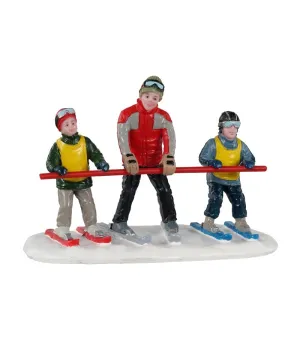 Principianti della pista coniglio - Bunny Slope Beginners - Lemax 12027 - Il patio store