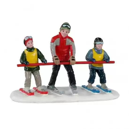 Principianti della pista coniglio - Bunny Slope Beginners - Lemax 12027 - Il patio store
