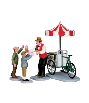 Carretto del gelataio - Gelato Cart Set of 4 - Lemax 32139 - Il patio store