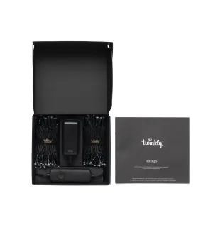 Twinkly Strings Luci di Natale Smart 250 Led RGBW II Generazione Cavo Nero - Il patio store