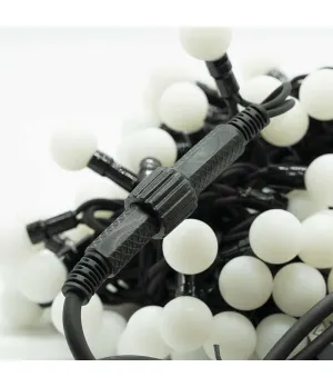 Catena 100 luci Led tonde multicolor