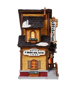 La cioccolateria di Lucy - Lucy's Chocolate Shop - Lemax 45052 - Il patio store