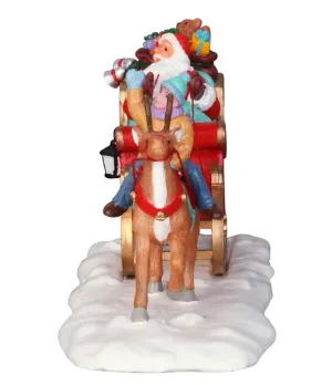 La slitta di Babbo Natale - Santa's Sleigh - Lemax 53210 - Il patio store