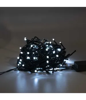 Catena minilucciola 180 led bianco freddo con controller