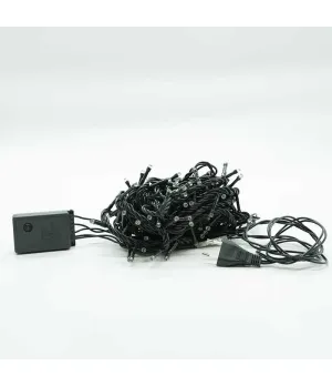 Catena minilucciola 180 led bianco freddo con controller