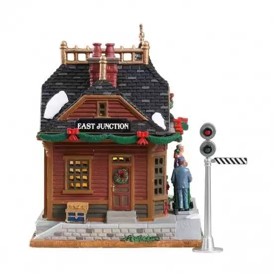 Stazione di collegamento est - East Junction Station - Lemax 75256 - Il patio store