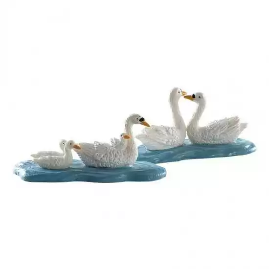 Cigni - Swans Set of 2 - Lemax 82613 - Il patio store