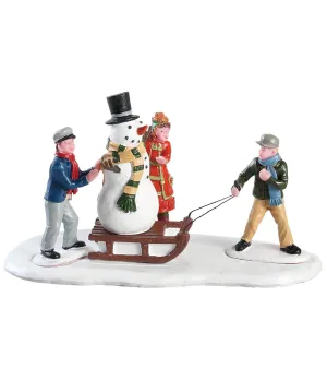Bambini che giocano - Kids Playing - Lemax 83355 - Il patio store