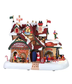 Cottage di Mr Klaus Kringle - Kringle's Cottage - Lemax 95462 - Il patio store