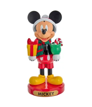 Schiaccianoci Mickey Mouse con regalo H26cm - Disney DN6211L - Kurt S. Adler - Il patio store