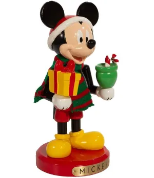 Schiaccianoci Mickey Mouse con regalo H26cm - Disney DN6211L - Kurt S. Adler - Il patio store