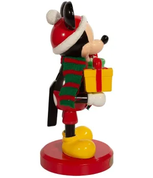 Schiaccianoci Mickey Mouse con regalo H26cm - Disney DN6211L - Kurt S. Adler - Il patio store