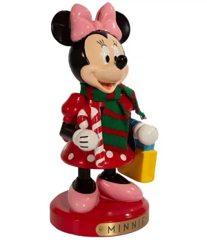 Schiaccianoci Minnie Mouse con bastoncino di zucchero H26cm - Disney DN6212L - Kurt S. Adler - Il patio store