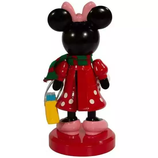 Schiaccianoci Minnie Mouse con bastoncino di zucchero H26cm - Disney DN6212L - Kurt S. Adler - Il patio store