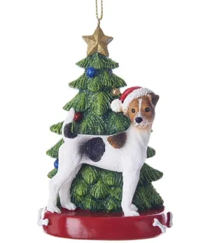 Appendino Jack Russell con albero di Natale - c7615jr - Il patio store