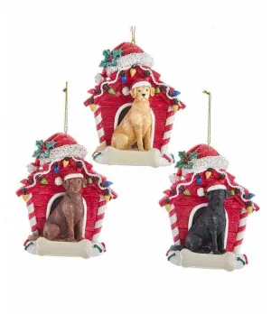 Appendino con cuccia e labrador - e0618lb - Il patio store