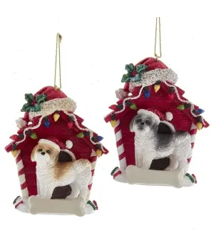 Appendino con cuccia e shih tzu - e0618sh - Il patio store