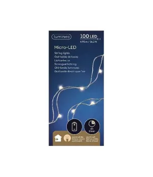 Catena 100 Micro-Led luce bianco caldo - ksd 483507 - Il patio store