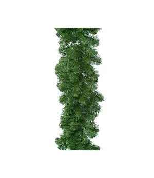 Ghirlanda festone imperiale verde in pvc 270x30cm - ksd 680449 - Il patio store