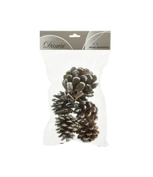 Bustina di pigne innevate - ksd 707395 - Il patio store