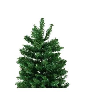 Albero di Natale abete verde slim in pvc H240 cm - Alb19 - Il patio store