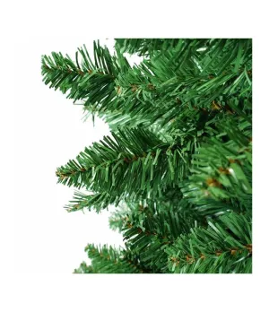 Albero di Natale abete verde slim in pvc H240 cm - Alb19 - Il patio store