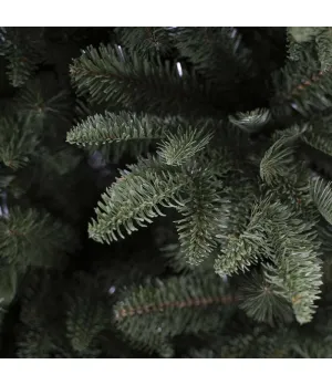 Albero di Natale abete verde doppio ramo in pe e pvc H240 cm - Alb53 - Il patio store