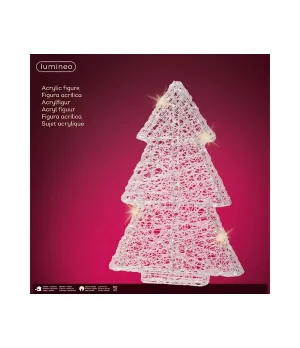 Albero acrilico luminoso luce calda - ksd 491023 - Il patio store