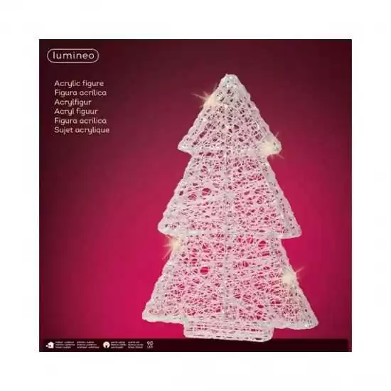 Albero acrilico luminoso luce calda - ksd 491023 - Il patio store