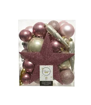 Box 33 palle assortite colore Rosa - ksd 020060 - Il patio store