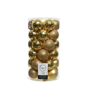 Box 37 palle colore oro assortite - ksd 020800 - Il patio store