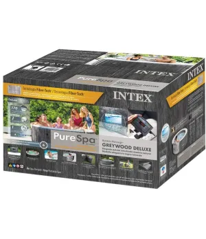 Intex idromassaggio Pure SPA Greywood Deluxe Ø213xh71 cm - Intex 28442 - Il patio store
