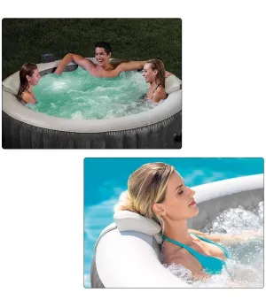 Intex idromassaggio Pure SPA Greywood Deluxe Ø213xh71 cm - Intex 28442 - Il patio store