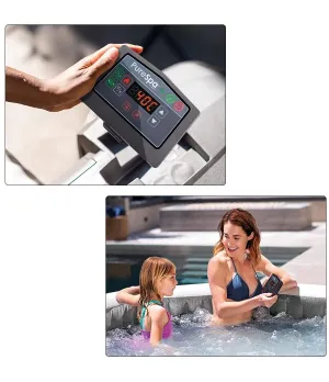Intex idromassaggio Pure SPA Greywood Deluxe Ø213xh71 cm - Intex 28442 - Il patio store