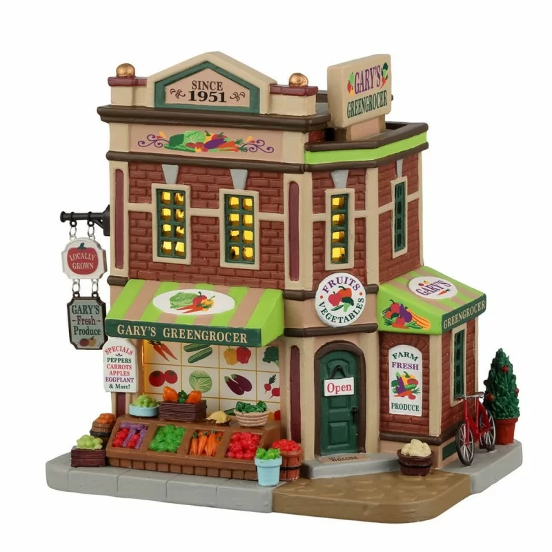 Gary'S Greengrocer - Lemax 25886 - Il patio store