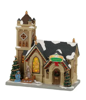 Cappella del vischio - Mistletoe Chapel - Lemax 25917 - Il patio store