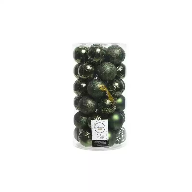 Box 37 palle colore verde pino assortite - ksd 020811 - Il patio store