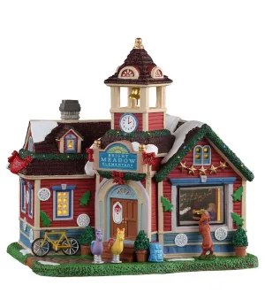Bright Meadow Elementary - Lemax 15766 - Il patio store