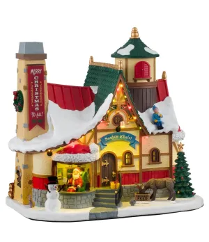 Chalet di Babbo Natale - Santa'S Chalet - Lemax 15742 - Il patio store