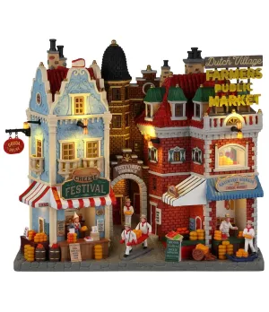 Dutch Cheese Festival & Farmers Market - Lemax 25868 - Il patio store