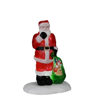 Babbo Natale è qui - Santa'S Here - Lemax 24966 - Il patio store