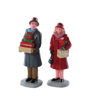 Frenesia postale - Mailing Frenzy Set of 2 - Lemax 82609 - Il patio store