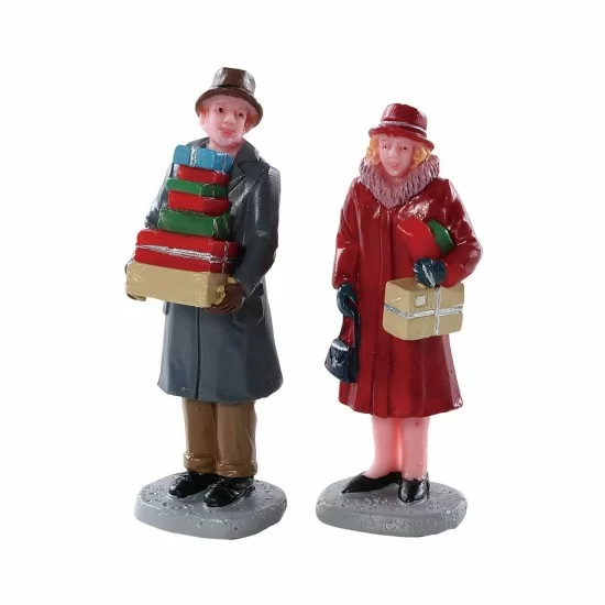 Frenesia postale - Mailing Frenzy Set of 2 - Lemax 82609 - Il patio store