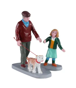 Passeggiata pomeridiana - Afternoon Stroll Set of 2 - Lemax 02926 - Il patio store