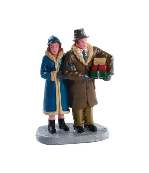 Coppia di Natale - Christmas Couple - Lemax 82611 - Il patio store