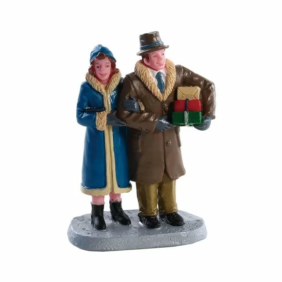 Coppia di Natale - Christmas Couple - Lemax 82611 - Il patio store