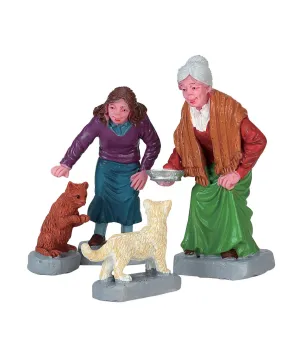 Latte per i gattini - Cream For Kitty set of 4 - Lemax 72497 - Il patio store