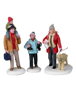 Andare a pattinare - Going Skating Set Of 3 - Lemax 22129 - Il patio store