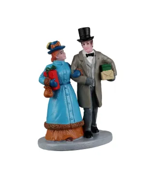 Christmas Shopping Date - Lemax 22144 - Il patio store